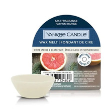 Lõhnaküünal Yankee Candle White Spruce & Grapefruit, 7 - 10 h, 37 g