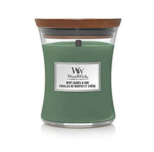 Aroomiküünal WoodWick Mint Leaves & Oak, 55 - 65 h, 275 g