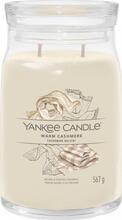 Lõhnaküünal Yankee Candle Warm Cashmere, suur klaas 567 g