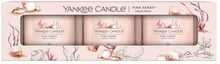 Aroomiküünalde komplekt Yankee Candle Pink Sands, 3 tk, 37 g