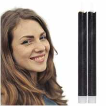 LED vahaküünalde komplekt Star Trading Flamme, must, 25 cm, 2 tk