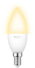 Nutikas LED küünal Trust 71284, E14, Wi-Fi, valge