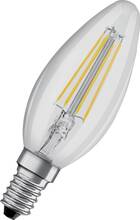 LED pirn OSRAM Filament E14, B35, 4 W, 2700 K, 470 lm