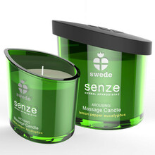 Massažiküünal Swede Senze Arousing, Lemon Pepper Eucalyptus, 50 ml