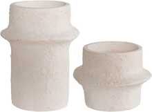 Küünlajalg House Nordic Cement, komplekt 2 tk, valge