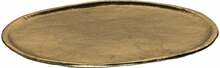 Küünlaalus-alus Fanni K Luoto Gold, 29x26,5 cm