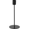 Küünlajalg Home Styling Collection, metall, must, 20 cm