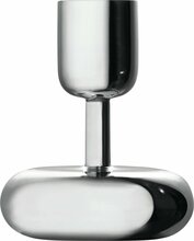 Küünlajalg Iittala Nappula, hõbedane, 10.7 cm