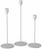 Küünlajalg Boltze Malte, raud, 10 cm, 33 cm, beež, 3 tk