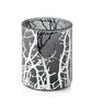 Küünlahoidja Mondex Odette Silver, klaas, 8,8 cm, 10 cm, hõbe/hall