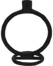 Küünlajalg Home Styling Collection, must, 19 cm