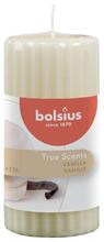 Silindrikujuline lõhnaküünal Bolsius Vanilla, 12 x 6 cm