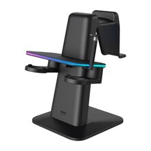 RGB laadimisalus Kiwi Design QC03, must