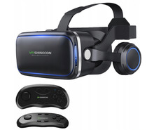 Virtuaalreaalsuse prillid Shinecon VR10 koos kõrvaklappide ja juhtpuldiga