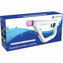 VR relv Sony PlayStation 4 Aim, hall/valge
