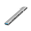 Ultraslim USB-C jagaja Logilink, 1xUSB-A 3.0, 3xUSB-A 2.0