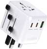 Reisiadapter SBS 2xUSB-C 1xUSB-A, valge
