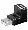 Adapter MicroConnect USB 2.0 A - A Angled 90, must