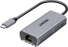 Adapter Unitek USB-C to RJ45 5Gbps M/F
