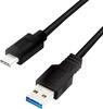 Kaabel Logilink CU0169 USB 3.2 Gen1x1, must, 1,5 m