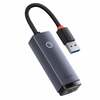 Võrguadapter Baseus Lite Series USB A - RJ45, 1000 Mbps, hall