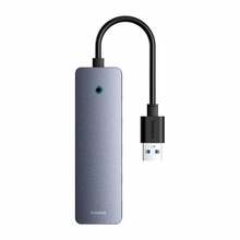 Baseus USB Hub UltraJoy Lite, 15 cm, USB-A to 4x USB 3.0 + USB-C, hall