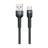 Kaabel Remax RC-124a USB-A to USB-C, 1m, must