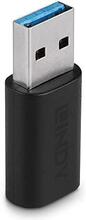 Adapter Lindy 41904 USB 3.2 Type A to Type C, must