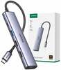 Adapter Ugreen CM478 USB-C to HDMI, USB-A 3.0, 2x USB-A 2.0, hall