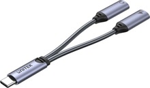 Adapter Unitek USB-C Splitter M206A, hall