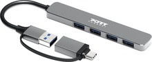 USB jagaja Port Connect 4 Ports 3.0 Slim Combo 900161