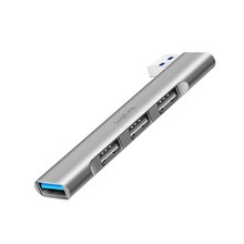 USB-jaotur Logilink Slim USB-A HUB, 1x USB 3.0, 3x USB 2.0