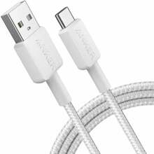 Anker 322 USB-A - USB-C kaabel 1.8m, valge