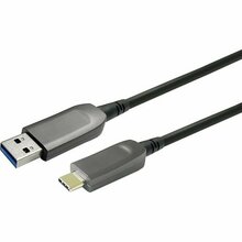 Kaabel VivoLink USB-C to USB-A 15 m, must PROUSBCAMMOP15