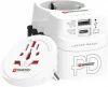 Reisiadapter Skross PRO Light USB AC45PD, valge