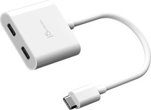 Kaabel j5create JCA164 USB-C, valge