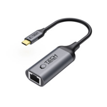 Adapter Tech-Protect UltraBoost USB-C to Ethernet RJ45 1000Mbps, must