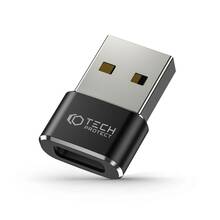 Adapter Tech-Protect UltraBoost USB-A (male) / USB-C (female), must