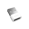 Adapter Puro USB-C to USB-A, valge