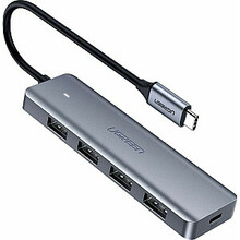 USB jagaja Ugreen CM219 USB-C – 4x USB 3.0, hall