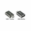Adapter GoodConnections USB-C - USB-A 3.0, antratsiit