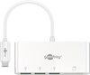 Goobay USB-C Multiport Adapter 3x USB-A, kaardilugeja 40759