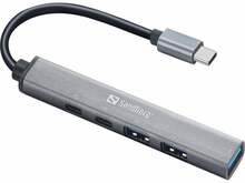 Sandberg 336-50 USB-C jagaja 3xUSB-A+2xUSB-C Saver