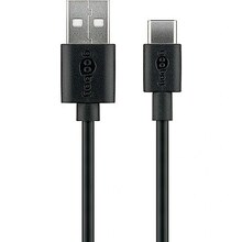 Goobay USB-C to USB-A laadimis- ja sünkroonimiskaabel 45735