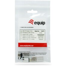 Adapter Equip USB-C to MicroUSB ja USB-A, 3 tk