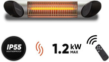 Infrapuna soojuskiirgur Veito BLADE MINI, hõbe