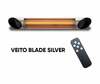 Infrapuna soojuskiirgur Veito BLADE, hõbe, 2000 W