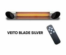 Infrapuna soojuskiirgur Veito BLADE, hõbe, 2000 W