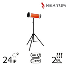 Infrapuna soojuskiirgur Heatum H2000 OPTIM koos statiiviga