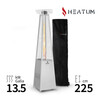 Gaasisoojendi Heatum Athena Piramide